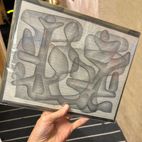 “Intersecting Monumental” Graphite Drawing