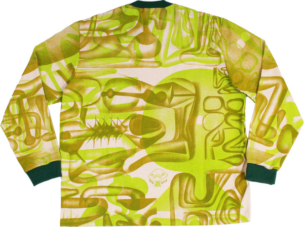 Face Guts All-Over Print Long Sleeve Tee Shirt
