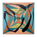 Kat Hutter, Untitled (9), 2026, acrylic on wood panel, 10 x 10 inches