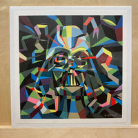 "Polygon Series: Darth Vader" Print