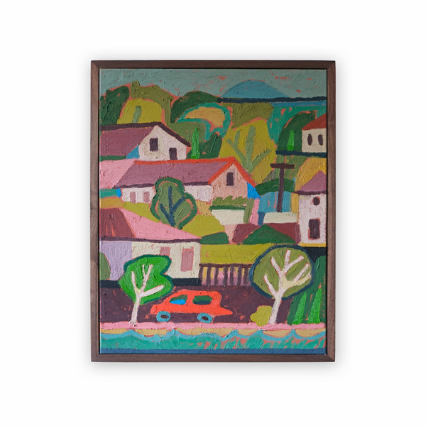 Red Car In Tisno