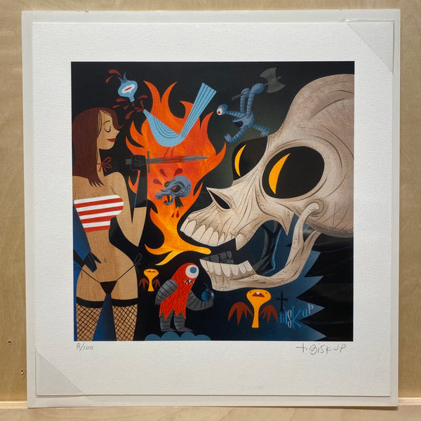 "Broken Beak" Print