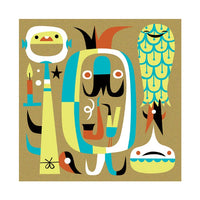 "Harem Candle" print A/P