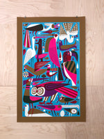 BRDZ Print (Warm Brown)
