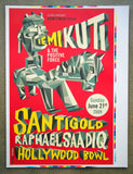 UN-CUT Femi Kuti Hollywood Bowl Poster A/P