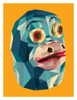 Polygon Print "Monkey"