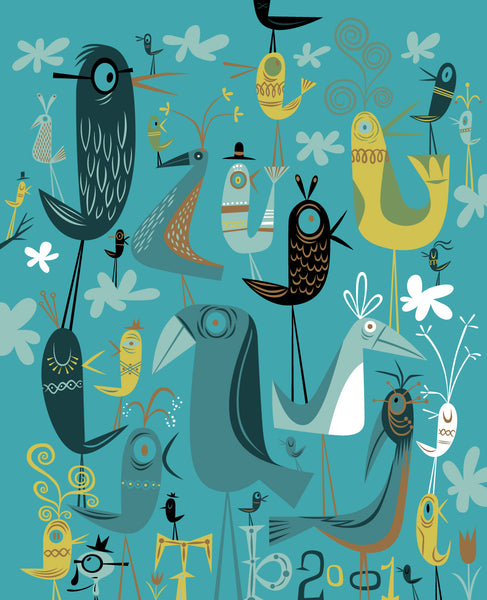 "Bird Filled Sky" Artist’s Proof Print