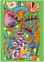 “Night Garden” Serigraph Print