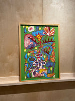 “Night Garden” Serigraph Print